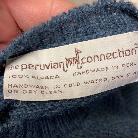 Peruvian Connection Alpaca sweater Size XL - Picture 4 of 4